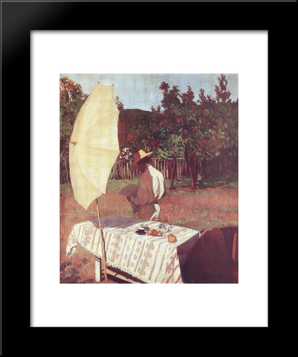October 20x24 Black Modern Wood Framed Art Print Poster by Ferenczy, Karoly