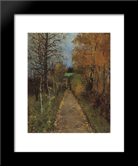 Autumn 20x24 Black Modern Wood Framed Art Print Poster by Korovin, Konstantin