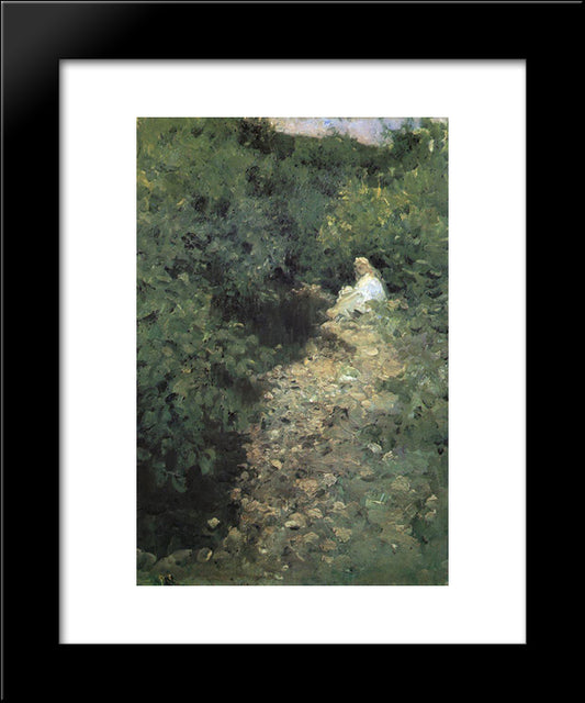 Creek 20x24 Black Modern Wood Framed Art Print Poster by Korovin, Konstantin