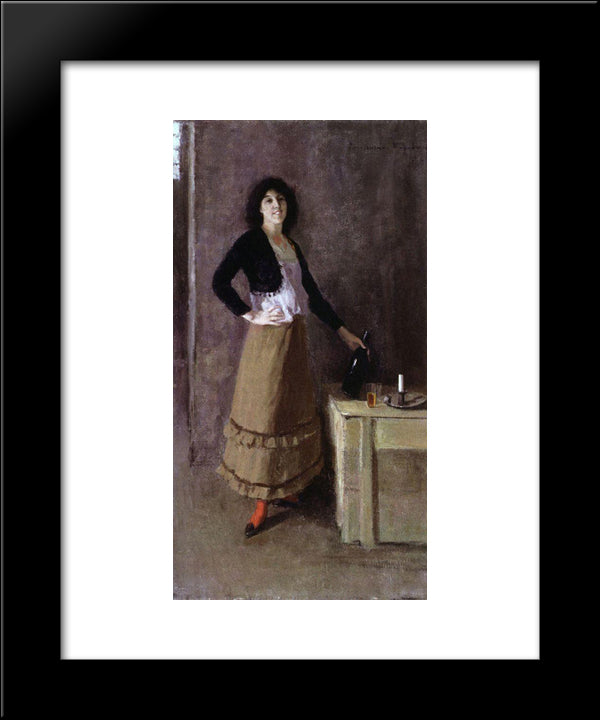 Spaniard 20x24 Black Modern Wood Framed Art Print Poster by Korovin, Konstantin