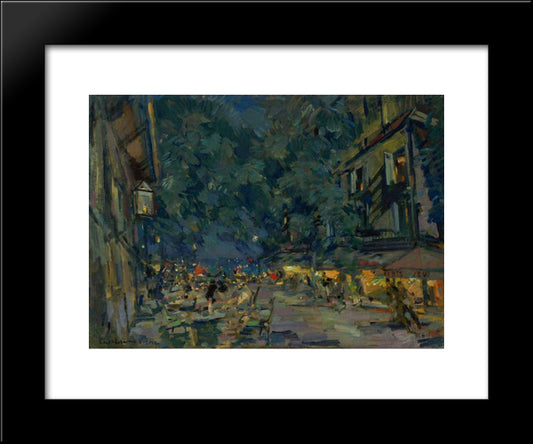 Vichy 20x24 Black Modern Wood Framed Art Print Poster by Korovin, Konstantin