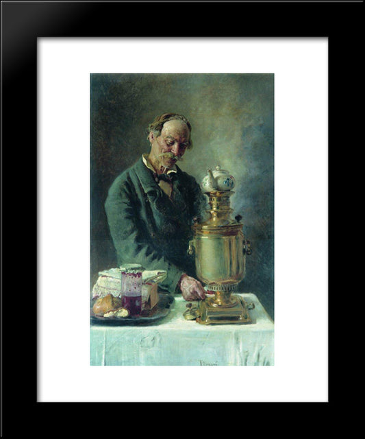 Alexeyich 20x24 Black Modern Wood Framed Art Print Poster by Makovsky, Konstantin