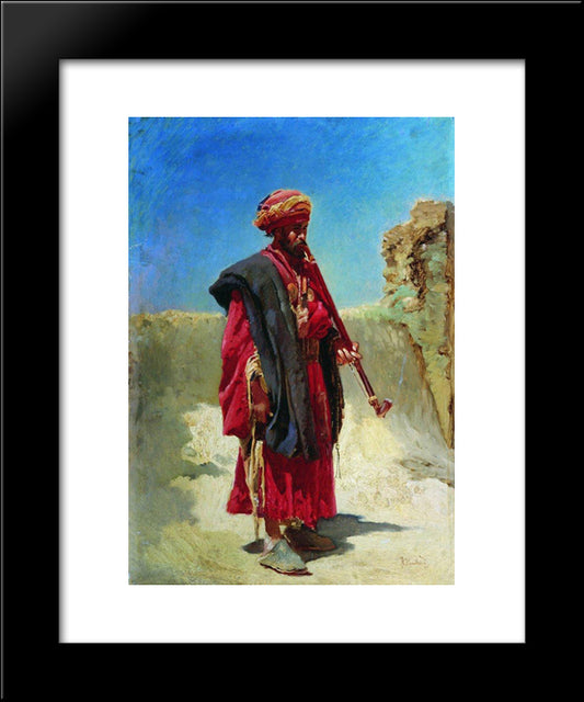 Cairene 20x24 Black Modern Wood Framed Art Print Poster by Makovsky, Konstantin