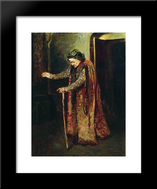 Nanny Of Ivan The Terrible 20x24 Black Modern Wood Framed Art Print Poster by Makovsky, Konstantin