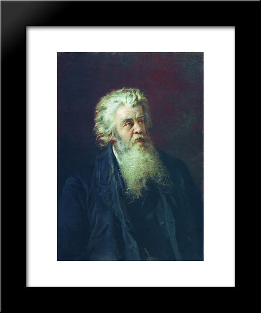 Pavel Vyazemsky 20x24 Black Modern Wood Framed Art Print Poster by Makovsky, Konstantin