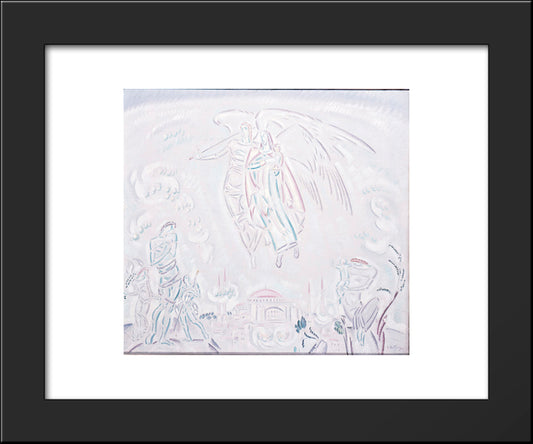 Agia Sofia 20x24 Black Modern Wood Framed Art Print Poster by Parthenis, Konstantinos