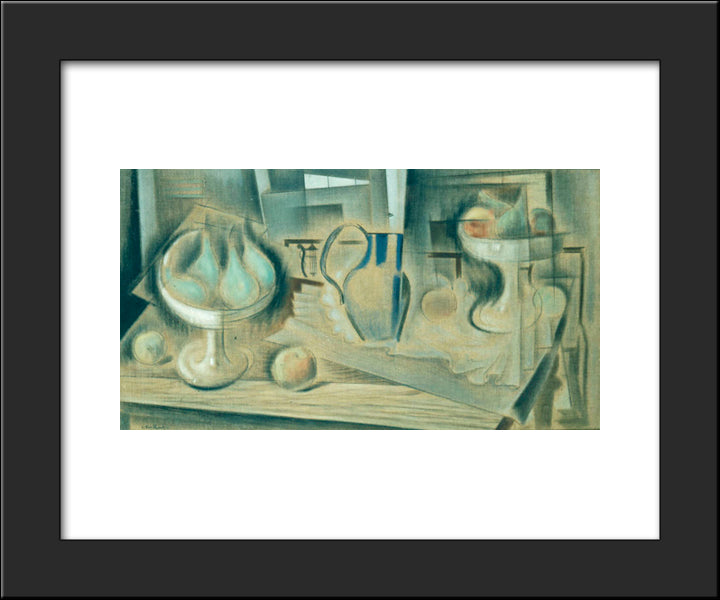 Still Life 20x24 Black Modern Wood Framed Art Print Poster by Parthenis, Konstantinos