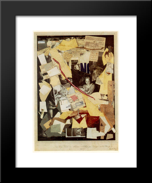 The Holy Night By Antoni Allegri, Known As Correggio... 20x24 Black Modern Wood Framed Art Print Poster by Schwitters, Kurt