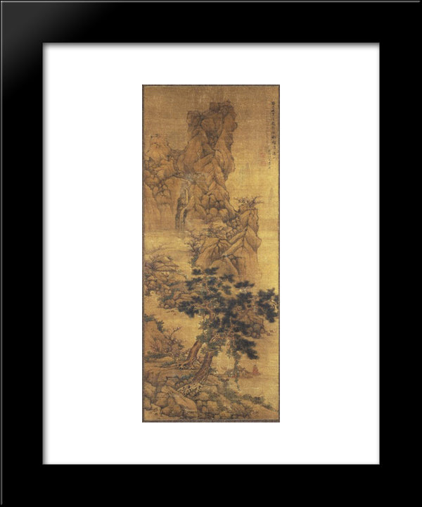 Landscape 20x24 Black Modern Wood Framed Art Print Poster by Ying, Lan