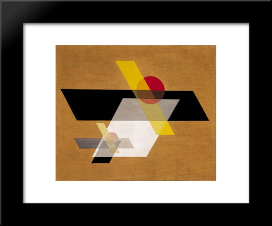 A Ii 20x24 Black Modern Wood Framed Art Print Poster by Moholy Nagy, Laszlo