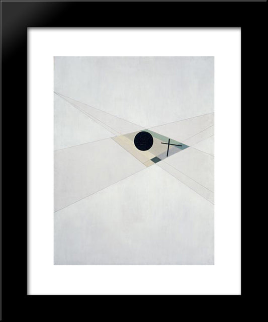 Axl Ii 20x24 Black Modern Wood Framed Art Print Poster by Moholy Nagy, Laszlo