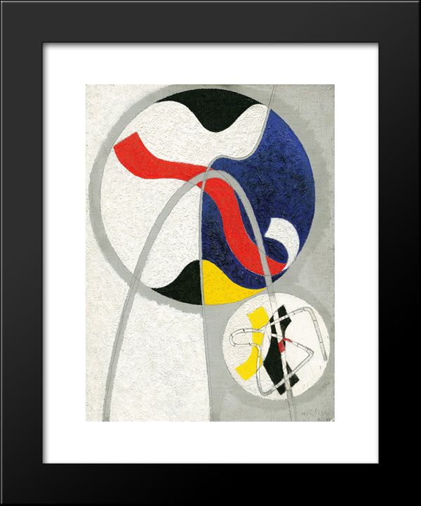 Project For The Sculpture Bennett 20x24 Black Modern Wood Framed Art Print Poster by Moholy Nagy, Laszlo