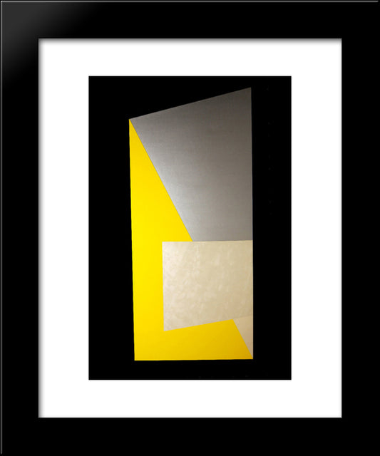 Sunstrut 20x24 Black Modern Wood Framed Art Print Poster by Valledor, Leo