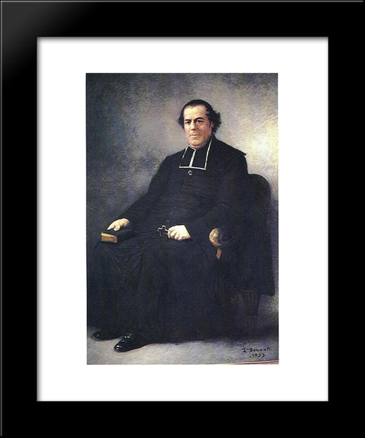 Pierre-Bienvenu Noailles 20x24 Black Modern Wood Framed Art Print Poster by Bonnat, Leon