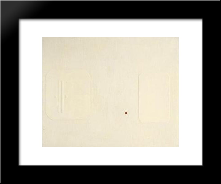 12 + 14 = 43 20x24 Black Modern Wood Framed Art Print Poster by Yuan Chia, Li