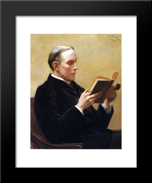 Thomas Sergeant Perry 20x24 Black Modern Wood Framed Art Print Poster by Cabot Perry, Lilla