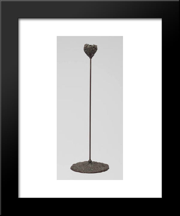 Candlestick 20x24 Black Modern Wood Framed Art Print Poster by Tiffany, Louis Comfort