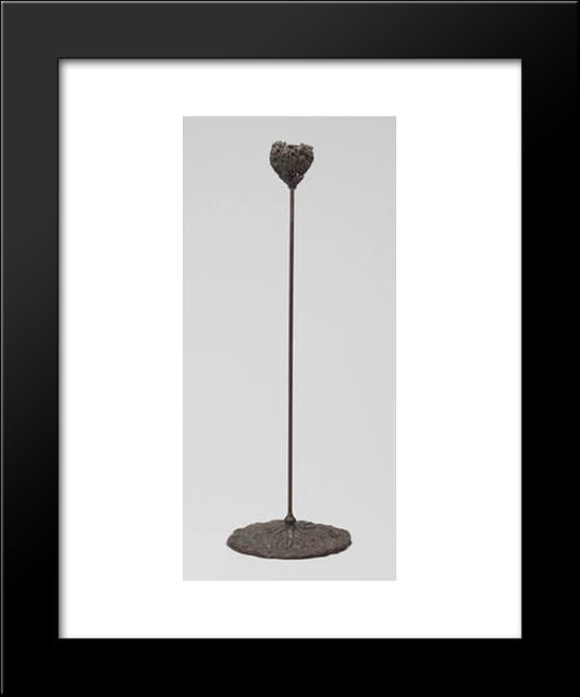 Candlestick 20x24 Black Modern Wood Framed Art Print Poster by Tiffany, Louis Comfort