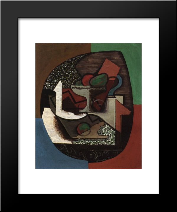 Nimes 20x24 Black Modern Wood Framed Art Print Poster by Marcoussis, Louis