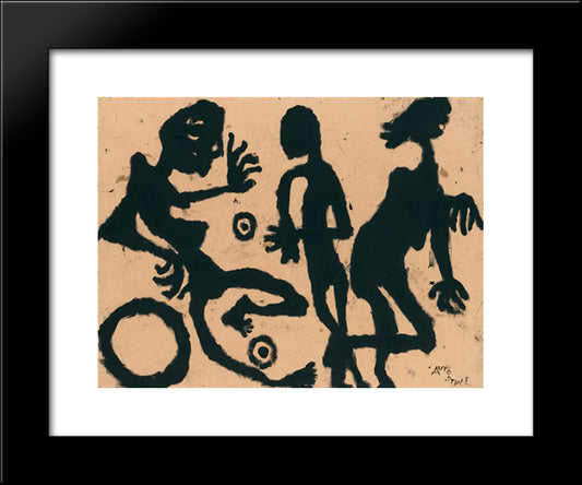 Autostyle, Autostyle 20x24 Black Modern Wood Framed Art Print Poster by Soutter, Louis