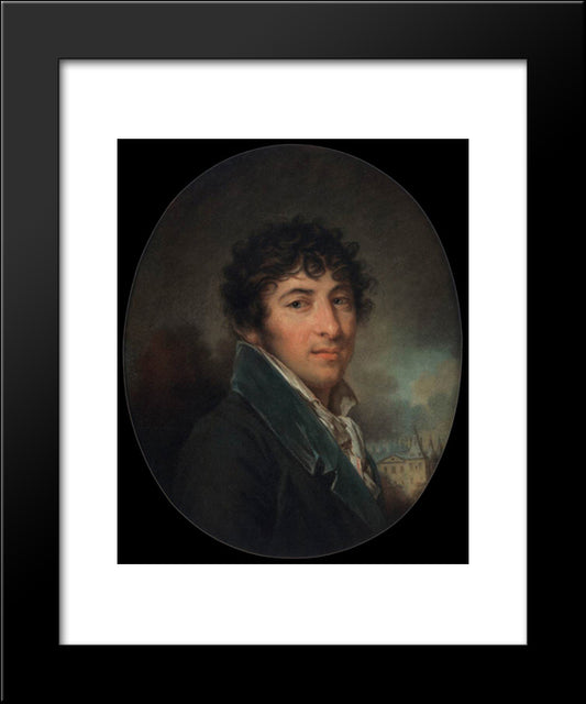 Moritz Von Fries 20x24 Black Modern Wood Framed Art Print Poster by Vigee Le Brun, Louise Elisabeth