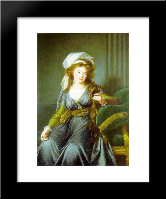 Portrait Of Countess Catherine Skavronskaya 20x24 Black Modern Wood Framed Art Print Poster by Vigee Le Brun, Louise Elisabeth