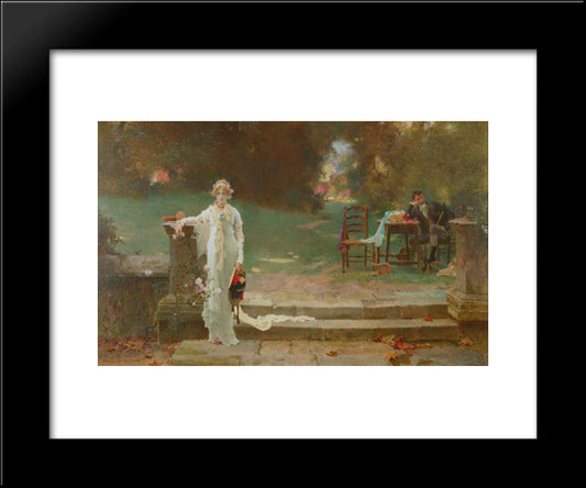 A Passing Cloud 20x24 Black Modern Wood Framed Art Print Poster by Stone, Marcus