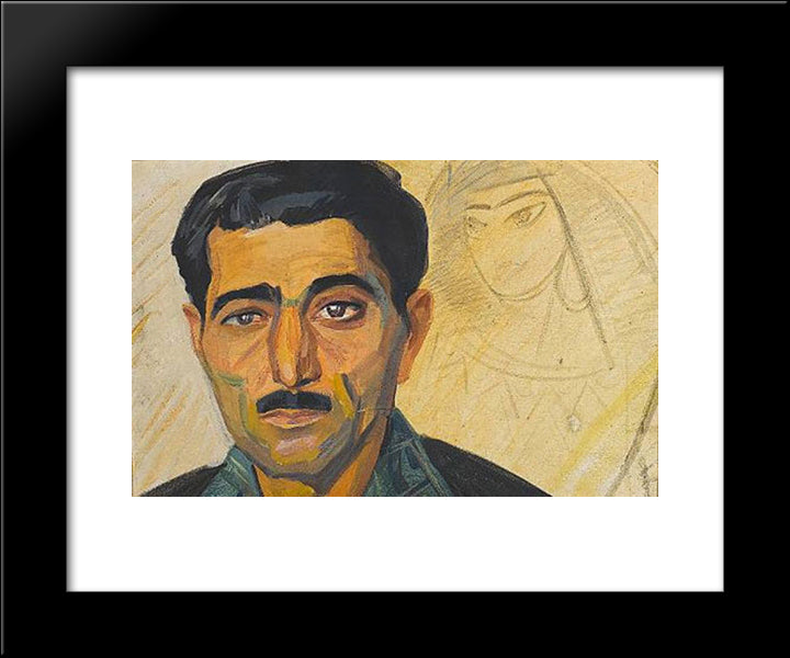 Akop Gukasyan 20x24 Black Modern Wood Framed Art Print Poster by Saryan, Martiros