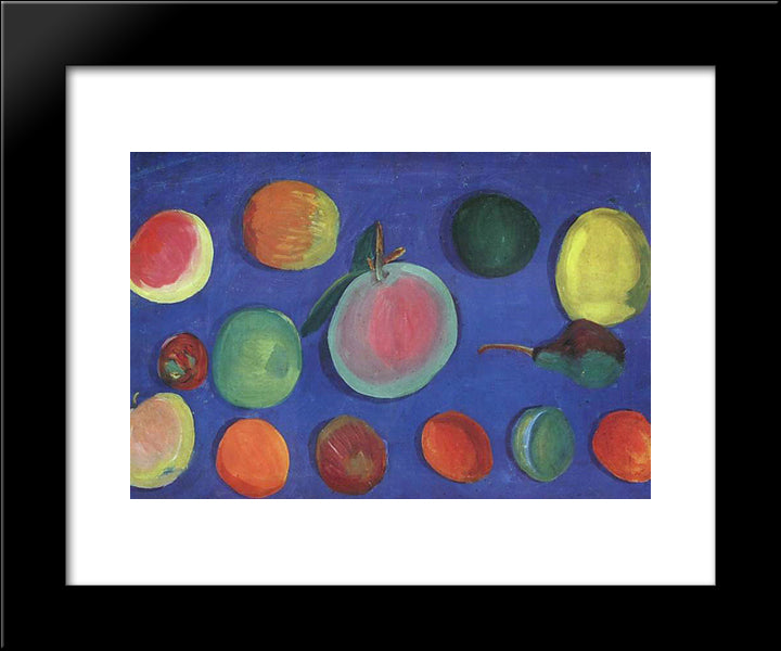 Fruits 20x24 Black Modern Wood Framed Art Print Poster by Saryan, Martiros