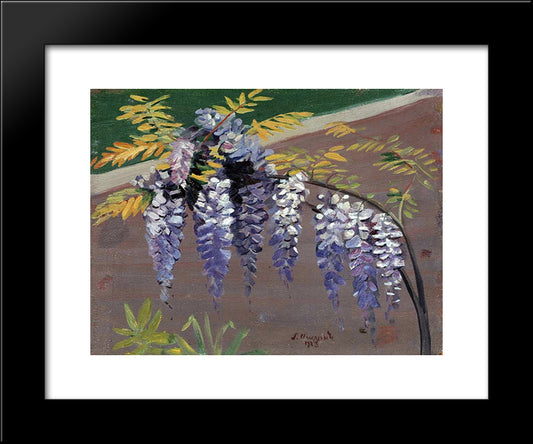 Wistaria 20x24 Black Modern Wood Framed Art Print Poster by Saryan, Martiros