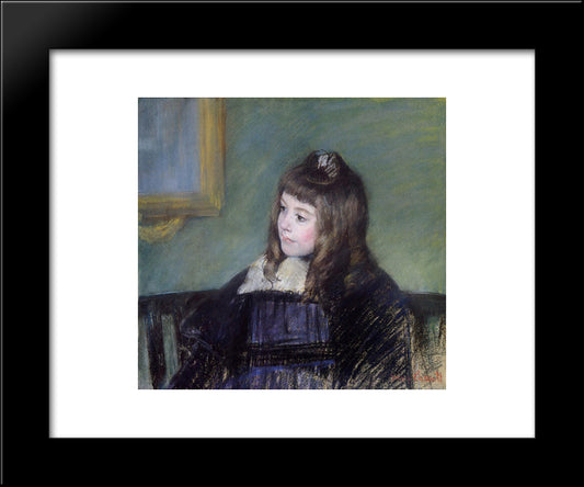 Marie Therese Gaillard 20x24 Black Modern Wood Framed Art Print Poster by Cassatt, Mary