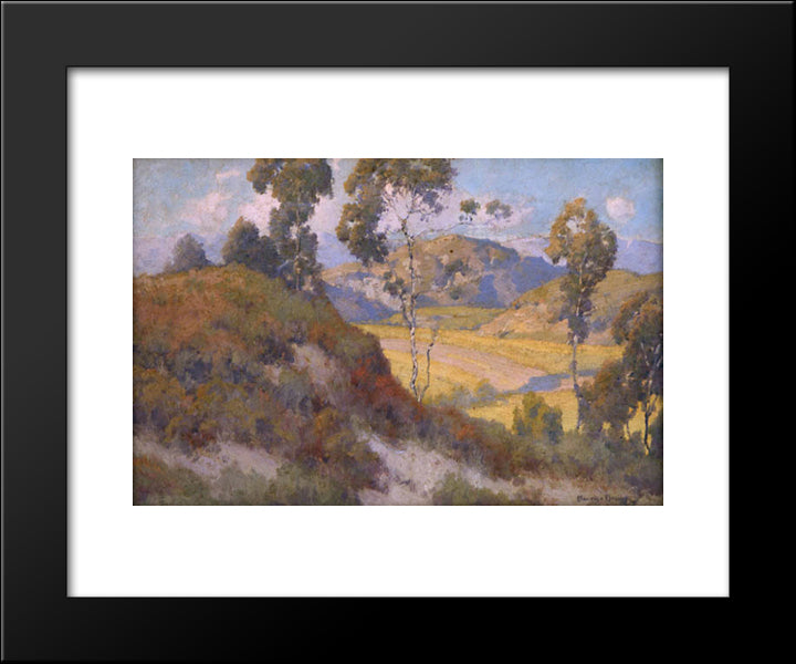 Landscape 20x24 Black Modern Wood Framed Art Print Poster by Braun, Maurice