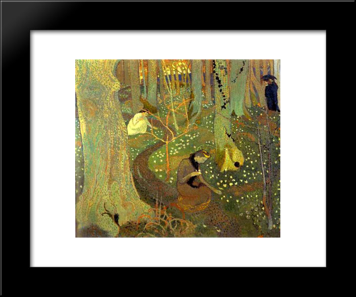 Easter Morning Or Easter Mystery 20x24 Black Modern Wood Framed Art Print Poster by Denis, Maurice