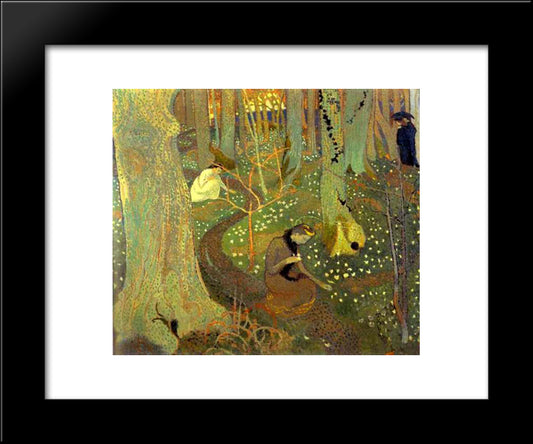 Easter Morning Or Easter Mystery 20x24 Black Modern Wood Framed Art Print Poster by Denis, Maurice