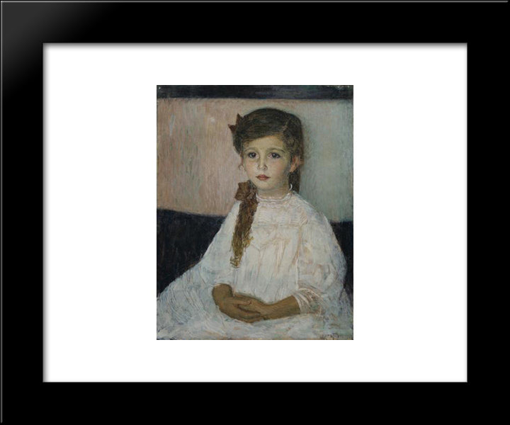 Bettina Bauer 20x24 Black Modern Wood Framed Art Print Poster by Kurzweil, Max