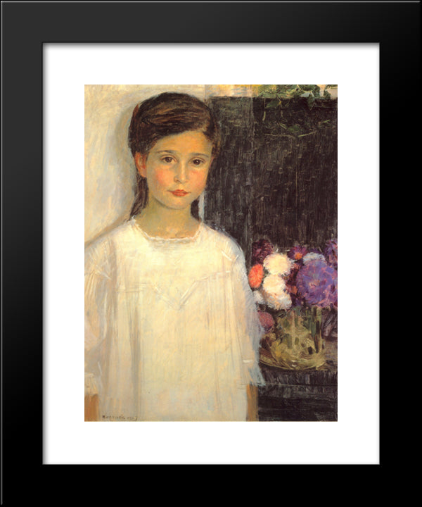 Mira Baue 20x24 Black Modern Wood Framed Art Print Poster by Kurzweil, Max