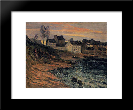 Twilight 20x24 Black Modern Wood Framed Art Print Poster by Maufra, Maxime