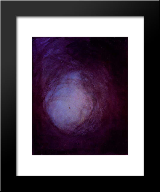 Creation Of The World Ii 20x24 Black Modern Wood Framed Art Print Poster by Ciurlionis, Mikalojus