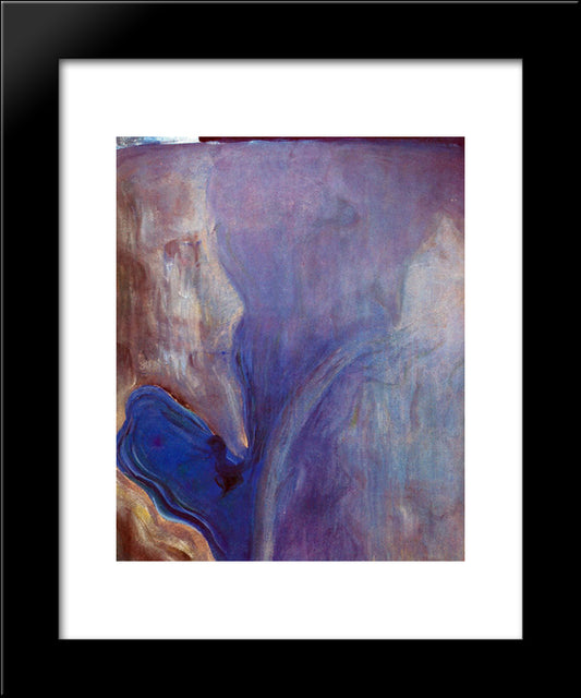 Creation Of The World Iv 20x24 Black Modern Wood Framed Art Print Poster by Ciurlionis, Mikalojus