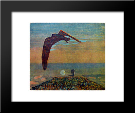 Fairy Tale Ii 20x24 Black Modern Wood Framed Art Print Poster by Ciurlionis, Mikalojus