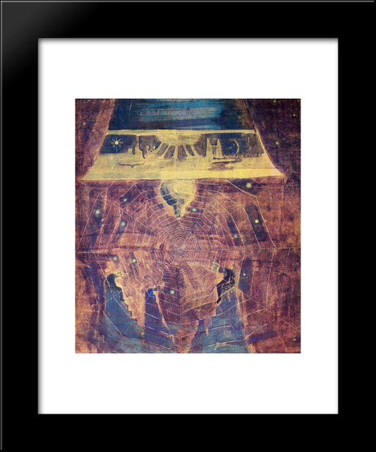 Finale (Sonata Of The Sun) 20x24 Black Modern Wood Framed Art Print Poster by Ciurlionis, Mikalojus
