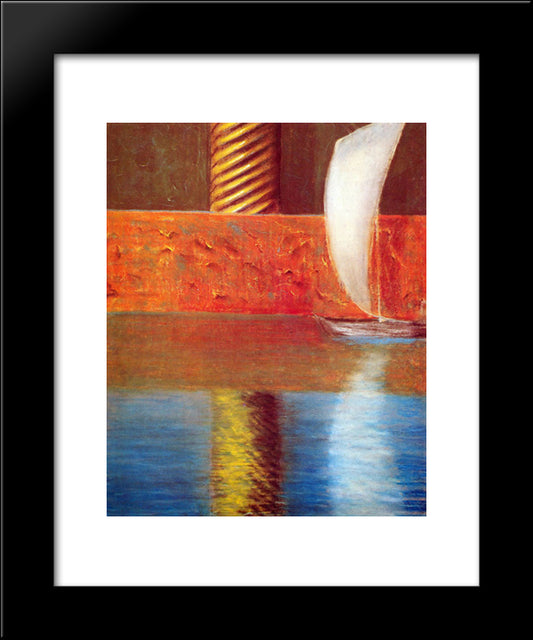 Rex I 20x24 Black Modern Wood Framed Art Print Poster by Ciurlionis, Mikalojus