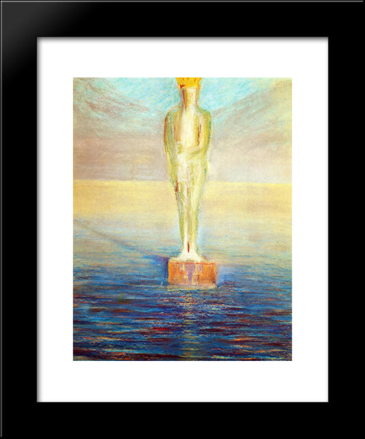 Rex Iii 20x24 Black Modern Wood Framed Art Print Poster by Ciurlionis, Mikalojus