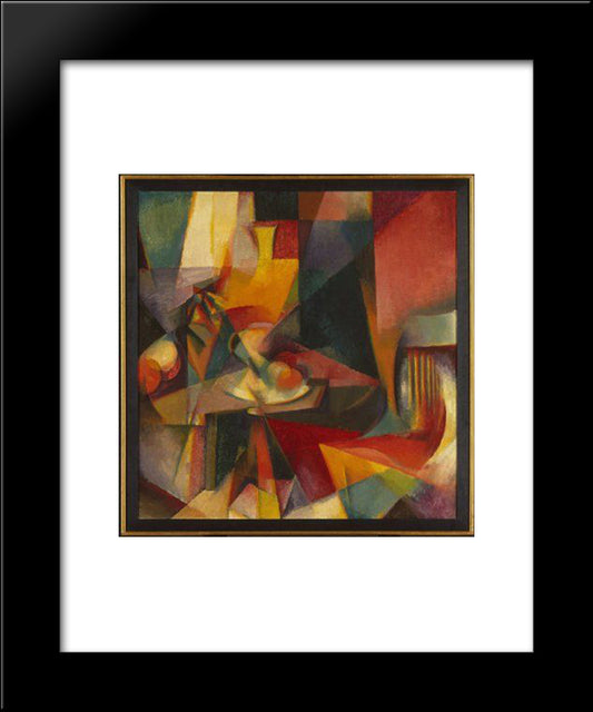 Synchromy No. 3 20x24 Black Modern Wood Framed Art Print Poster by Russell, Morgan