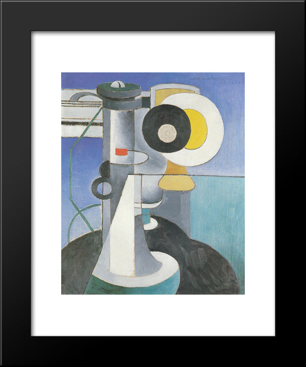 Telephone 20x24 Black Modern Wood Framed Art Print Poster by Shamberg, Morton