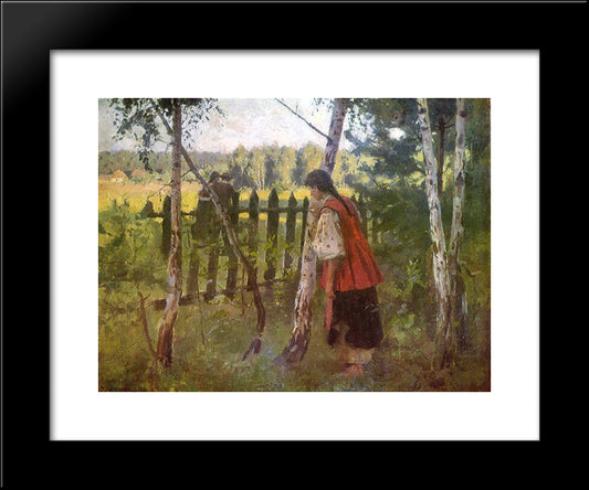 Jealousy 20x24 Black Modern Wood Framed Art Print Poster by Pymonenko, Mykola