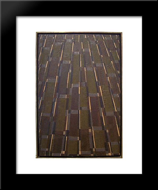 Untitled (Late September - December 10) 20x24 Black Modern Wood Framed Art Print Poster by Stout, Myron