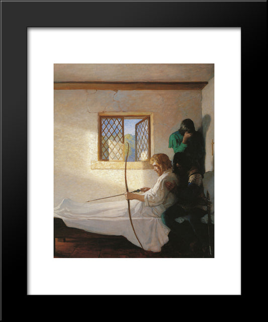 The Passing Of Robin Hood 20x24 Black Modern Wood Framed Art Print Poster by Wyeth, N.C.