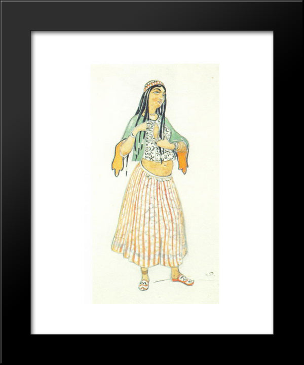 Captive 20x24 Black Modern Wood Framed Art Print Poster by Roerich, Nicholas