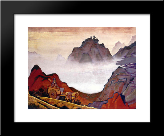 Confucius The Fair 20x24 Black Modern Wood Framed Art Print Poster by Roerich, Nicholas
